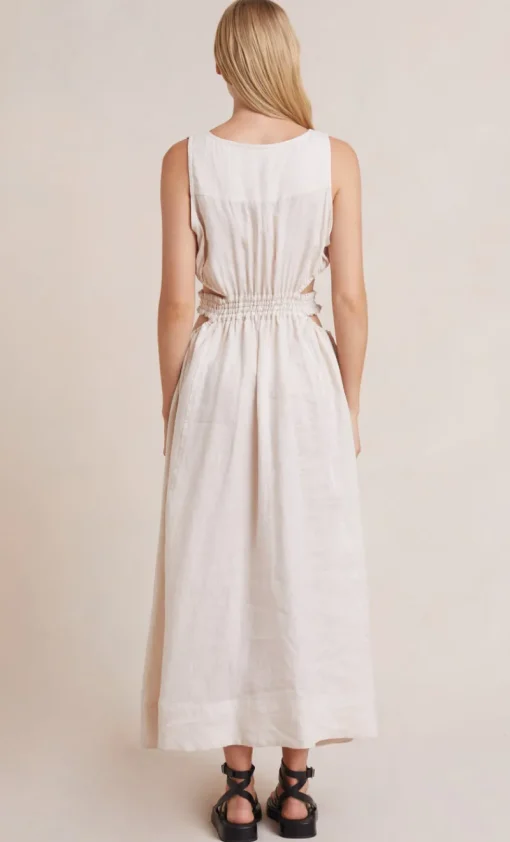 Bec and Bridge BEC + BRIDGE - Noelle V Dress (Natural) FINAL SALE