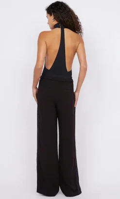 Bec and Bridge BEC + BRIDGE - ONYX STRIPE PANT (AUBERGINE / BLACK)