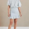 Bec and Bridge BEC & BRIDGE - PASQUALINA SHORT SLEEVE MINI DRESS