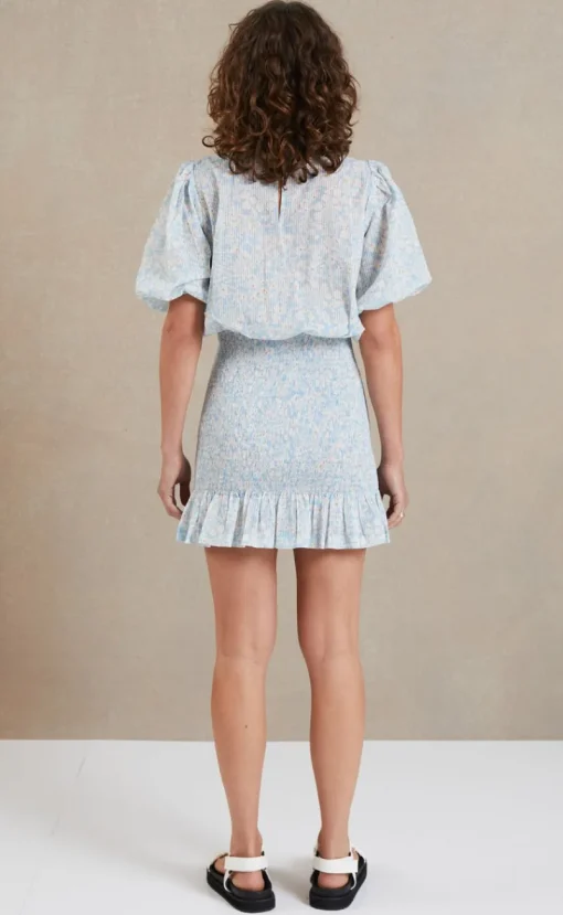 Bec and Bridge BEC & BRIDGE - PASQUALINA SHORT SLEEVE MINI DRESS