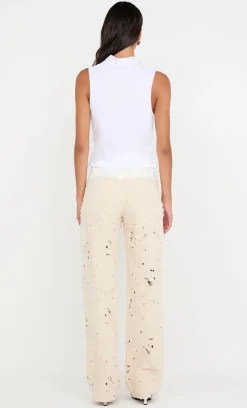 Bec and Bridge BEC + BRIDGE - QUINN PANT (NATURAL / WHITE)