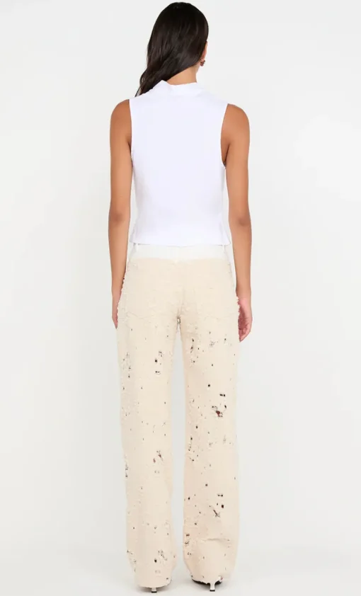Bec and Bridge BEC + BRIDGE - QUINN PANT (NATURAL / WHITE)