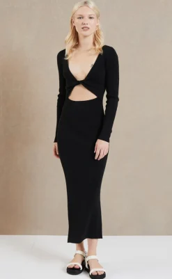 Bec and Bridge BEC + BRIDGE - RIVIERA LONG SLEEVE MIDI DRESS