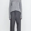 Bec and Bridge BEC + BRIDGE - SADIE SEQUIN LONG SLEEVE KNIT TOP (Charcoal)