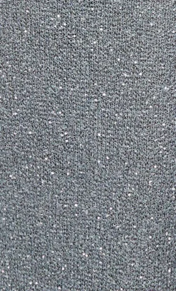 Bec and Bridge BEC + BRIDGE - SADIE SEQUIN LONG SLEEVE KNIT TOP (Charcoal)