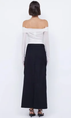 Bec and Bridge BEC + BRIDGE - SASHAY LONG SLEEVE TOP (IVORY)