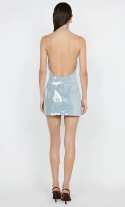 Bec and Bridge BEC + BRIDGE - SHILOU HALTER DRESS (MINERAL BLUE)