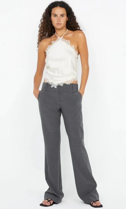 Bec and Bridge BEC + BRIDGE - SIMONA HALTER TOP (IVORY)