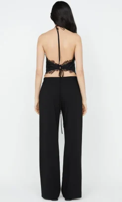 Bec and Bridge BEC + BRIDGE - SIMONA HALTER TOP (BLACK)