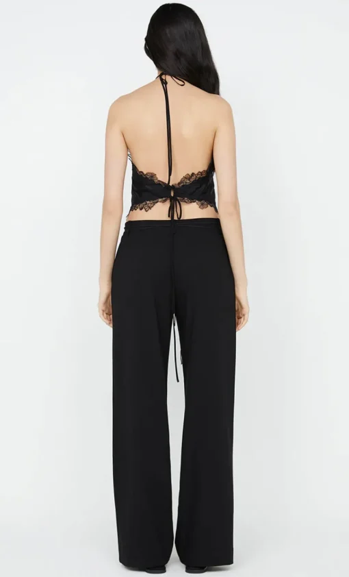Bec and Bridge BEC + BRIDGE - SIMONA HALTER TOP (BLACK)