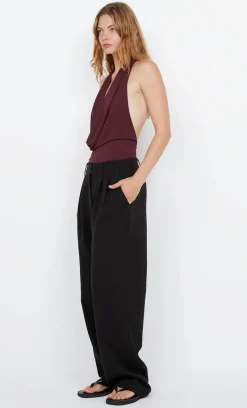 Bec and Bridge BEC + BRIDGE - SONNIE HALTER TOP (PLUM)