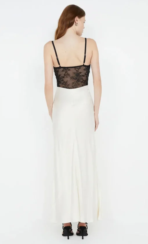 Bec and Bridge BEC + BRIDGE - TEREZA KEYHOLE DRESS (IVORY BLACK)