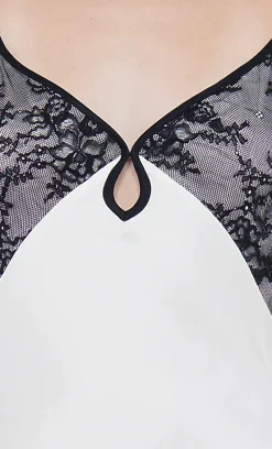 Bec and Bridge BEC + BRIDGE - TEREZA KEYHOLE DRESS (IVORY BLACK)