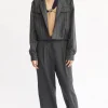 Women Bec and Bridge BEC + BRIDGE- INTERSTELLAR BOMBER (Charcoal/Silver)