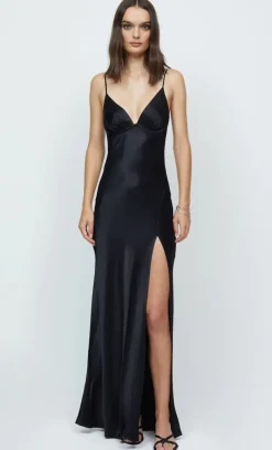Bec and Bridge - REN SPLIT MAXI DRESS (BLACK)