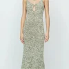 Bec and Bridge - WILLOW KNIT MAXI DRESS (SAGE MARLE) FINAL SALE