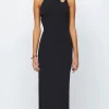 Bec and Bridge - ZADIE ASYM MAXI DRESS (BLACK)