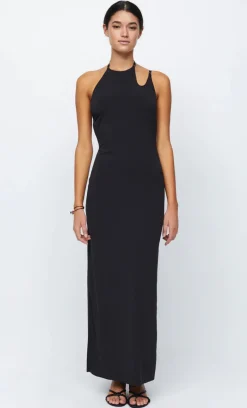 Bec and Bridge - ZADIE ASYM MAXI DRESS (BLACK)