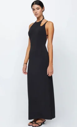 Bec and Bridge - ZADIE ASYM MAXI DRESS (BLACK)