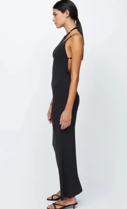 Bec and Bridge - ZADIE ASYM MAXI DRESS (BLACK)