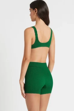 Women Bond-Eye Swim - Scout Top & Dom Short Set (Evergreen)