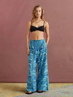 Women BOTEH - AGIOS HIGH WAIST WIDE LEG PANT