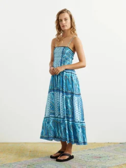 BOTEH - AGIOS TIERED MAXI DRESS