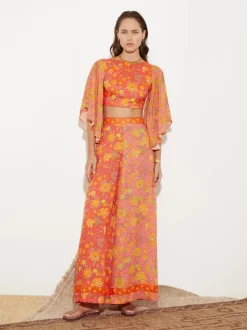Women BOTEH - ALVITA PALAZZO PANTS (MELON)