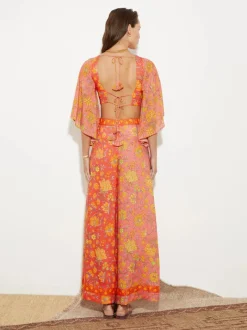 Women BOTEH - ALVITA PALAZZO PANTS (MELON)