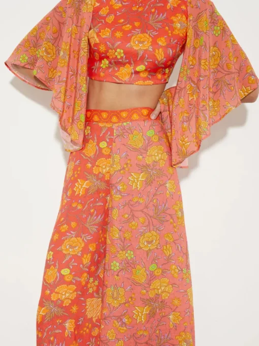 Women BOTEH - ALVITA PALAZZO PANTS (MELON)