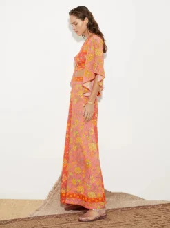 Women BOTEH - ALVITA PALAZZO PANTS (MELON)