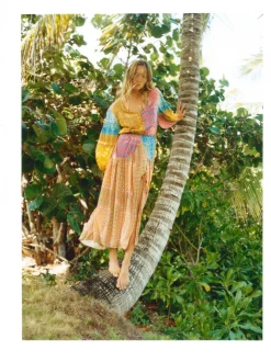 BOTEH - BON BON MAXI SMOCK DRESS (MOSAIC)
