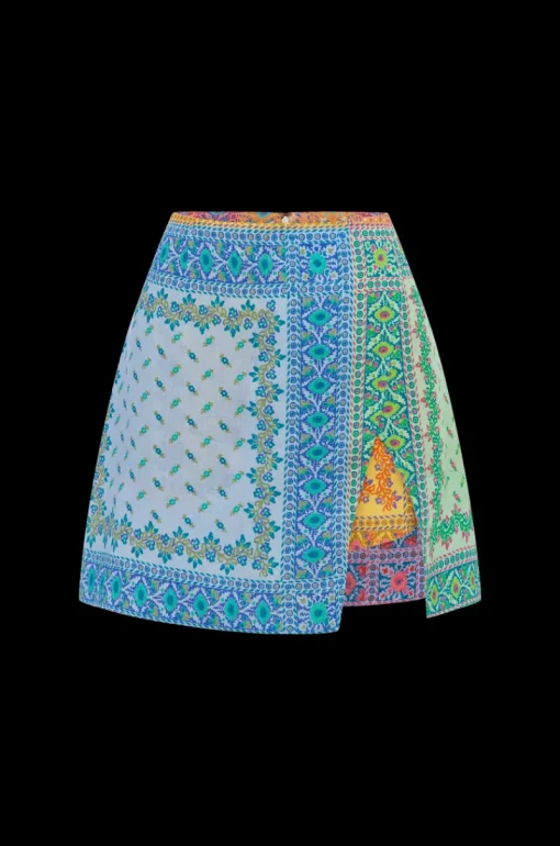 Women BOTEH - BON BON SPLIT MINI SKIRT (MOSAIC)
