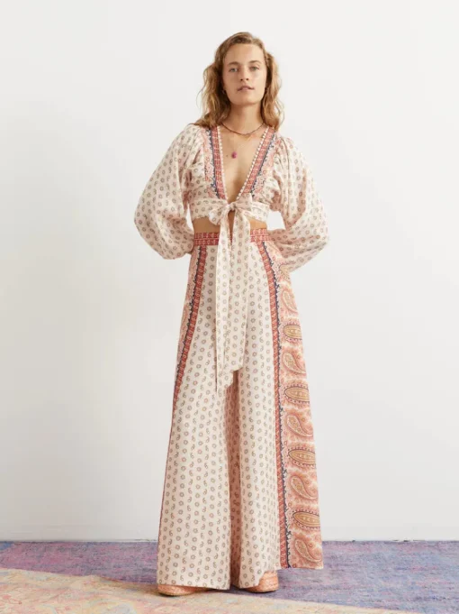 BOTEH - CRAVAT PALAZZO PANT