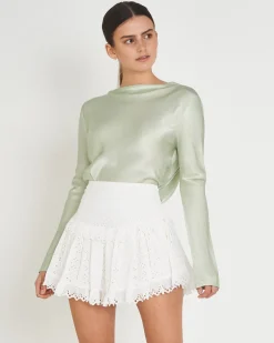 Carver - Astrid Mini Skirt (White)