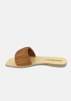 Women CAVERLEY - Scrunch Slide Tan
