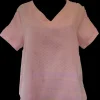 Cecile Copenhagen - Shirt V Short Sleeve (Pale Dogwood)