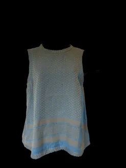 Cecile Copenhagen CECILIE COPENHAGEN - Shirt Round Neck No Sleeve (Cloud)