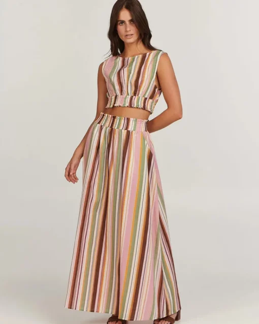 Women Charlie Holiday - ADDY TOP (MULTI STRIPE)