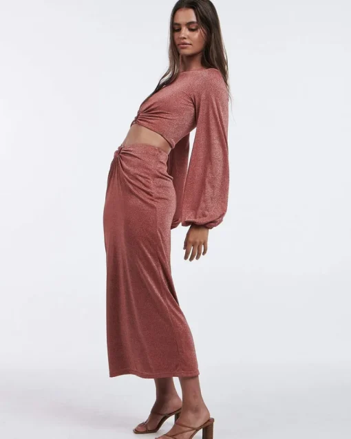 Women Charlie Holiday - Anouk Skirt (Desert Sun)