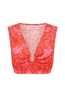 Women Charlie Holiday - Cheyenne Top (Tropical Floral)