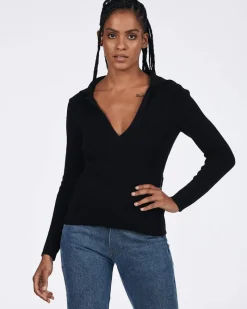 Charlie Holiday - Jacqueline Knit Top (Black)
