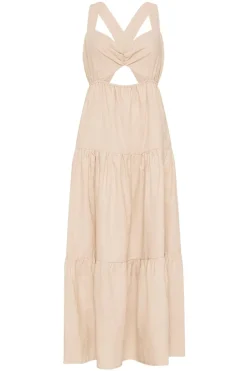 Charlie Holiday - LILIAN MIDI DRESS (OAT)