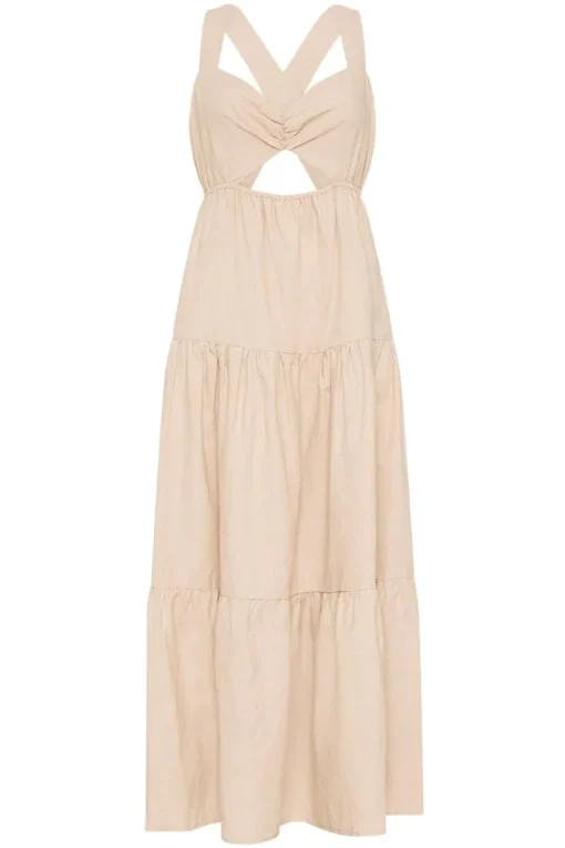 Charlie Holiday - LILIAN MIDI DRESS (OAT)