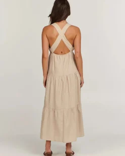 Charlie Holiday - LILIAN MIDI DRESS (OAT)
