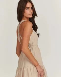 Charlie Holiday - LILIAN MIDI DRESS (OAT)