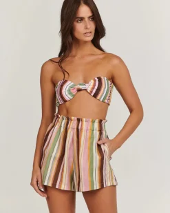 Women Charlie Holiday - MADONNA SHORT (MULTI STRIPE)