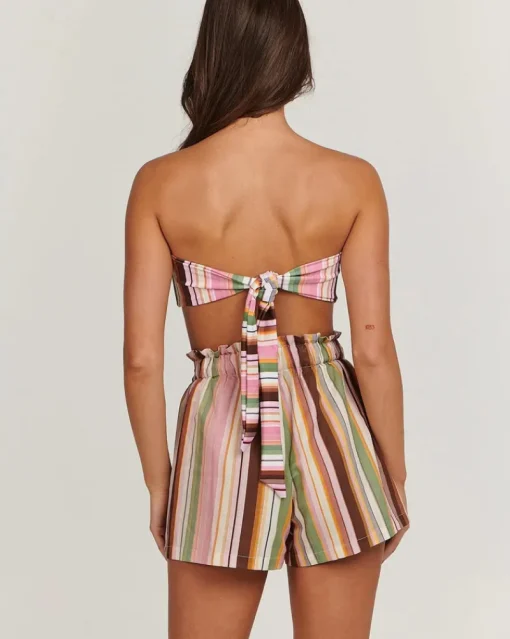 Women Charlie Holiday - MADONNA SHORT (MULTI STRIPE)