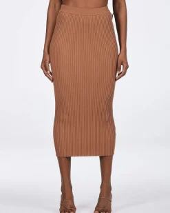 Women Charlie Holiday - Violet Maxi Skirt (Chocolate)