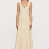 Women Clea - Mara Yoke Knit Skirt (Butter)